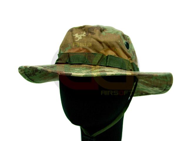 SWAT Digital Camo Woodland BDU Boonie Hat Cap Asiaairsoft