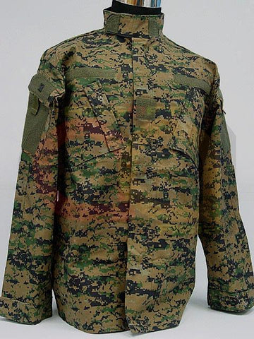 SWAT Navy Digital Camo Woodland BDU Uniform Set M