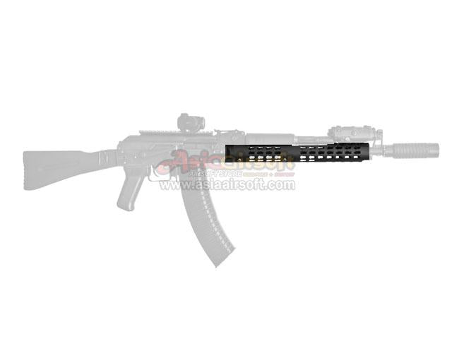 5KU] VS-24 AK KeyMod Long Tubular Aluminium Handguard[Long][BLK
