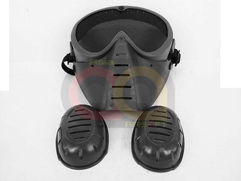 [AA Custom] Typical Mesh Full Face Mask with Ear Covers [BLK]