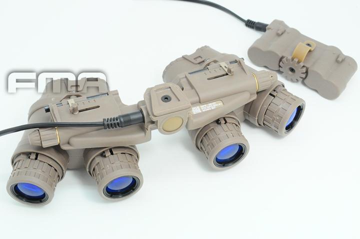 fake night vision goggles airsoft FMA] GPNVG-18 Ground Panoramic Night Vision Goggle Dummy [DE] – Asiaairsoft