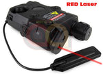 [FMA] AN/PEQ 15 Aiming Device (RED Laser + Flashlight) [BLK]