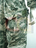 Tactical Combat Pants w/Knee Pads Digital ACU CAMO M