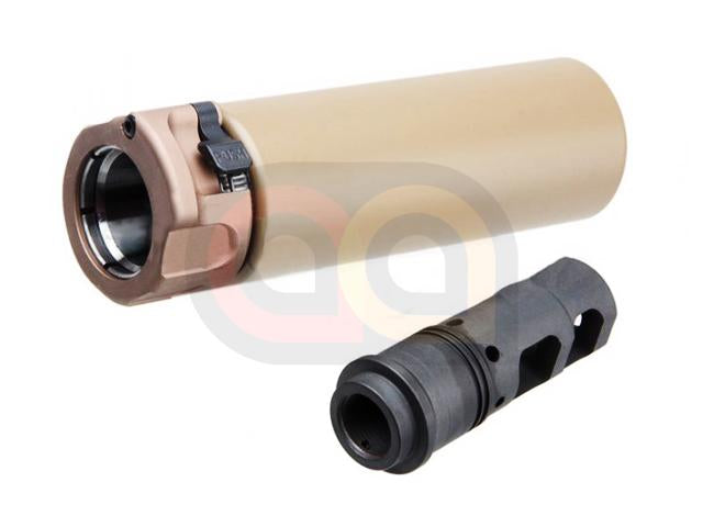 ANGRY GUN SOCOM556 Mock サイレンサー ANGRY GUN SOCOM556 Mock サイレンサー DE 刻印入り &frasl; ORGA AIRSOFT本店