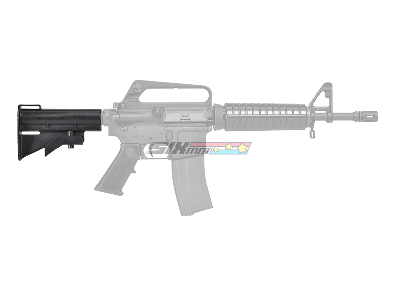 Maddog] M733 / M723 Commando Carbine Stock[BLK] – Asiaairsoft