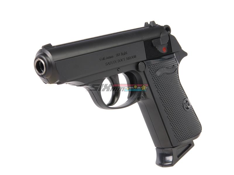 Tokyo Marui] PPK Gindan Airsoft Spring Pistol[BLK] – Asiaairsoft