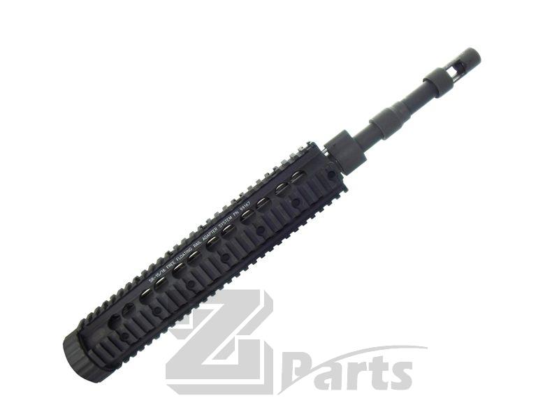 Z-Parts] Mk12 Mod1 Handguard for GHK M4 GBB (Blk) – Asiaairsoft