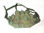 [Asiaairsoft.com] The Original Chinese Army AK and Grenades Chest Vest [3 AK Pouches Style] [OD]