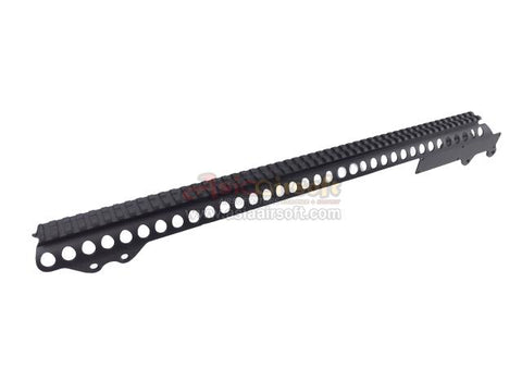 [Golden Eagle]Jing Gong M870 Gas Pump Action Shotgun Top Rail Mount[520mm][BLK]