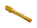 [5KU] Aluminium FI Airsoft Outer Barrel[For Tokyo Marui G17 GBB Series][Gold][Threaded]