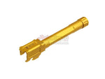 [5KU] Aluminium FI Airsoft Outer Barrel[For Tokyo Marui G17 GBB Series][Gold][Threaded]