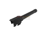 [5KU] Aluminium FI Airsoft Outer Barrel[For Tokyo Marui G17 GBB Series][BLK][Threaded]