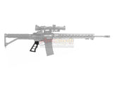 [5KU]GB-155-BL Skeletonized Airsoft Pistol Grip[BLU]
