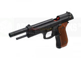 [Armorer Works] M9 Custom Airsoft GBB Pistol[Long Ver.][Brown Grip]