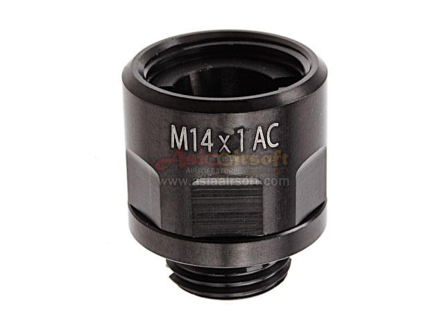 COWCOW Technology A02 Silencer Adapter 11mm CW To 14mm CCW - Black - View #4