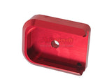 [Gunsmith Bros] Magazine Base Pad[SV Diamond Style][Red]