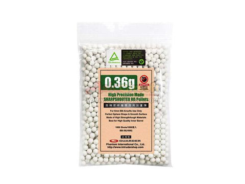 [Guarder] 0.36g High Precision Sharpshooter BB Pellets[1000rds]