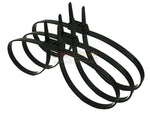 [IdiotTailor] Dummy Hand Plastic Handcaff/Monadnock Double Cuffs[4pcs/Set][BLK]