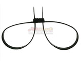 [IdiotTailor] Dummy Hand Plastic Handcaff/Monadnock Double Cuffs[4pcs/Set][BLK]