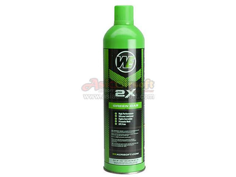 [WE-Tech] Airsoft Premium "2X" High Performance Green Gas[600ml][1pc]