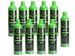[WE-Tech] Airsoft Premium "2X" High Performance Green Gas[600ml][10pc]