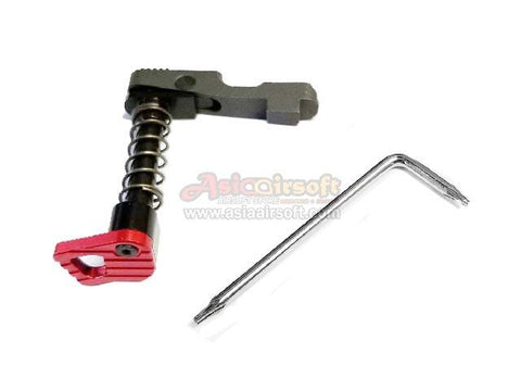 [Army Force]CNC Ambidextrous Ambi Magazine Catch[For M4/M16 AEG Series][Red]