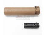 [Airsoft Artisan] SF Style 158mm Socom Silencer W/ Flash Hider[DE]