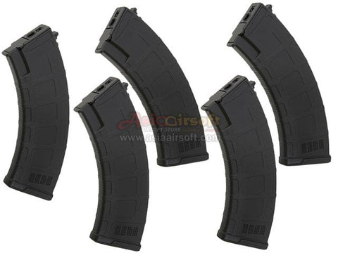 [CYMA] CPMAG HI-CAP AK AEG Magazine[600rds][Gen.3][BLK][5pcs/Set]