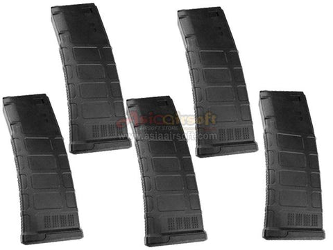 [CYMA] CPMAG HI-CAP M4 AEG Magazine[300rds][Gen.3][BLK][5pcs/Set]