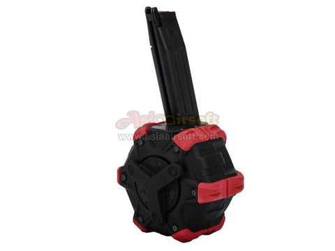 [AW Custom] WE-tech GBB Drum Magazine[For Tokyo Marui/WE-Tech/AW HI-CAPA Series][350rds]