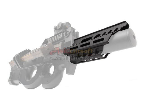 [Battleaxe] CNC ALuminium P90 RAS Handguard[M-LOK System][BLK]