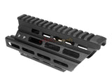 [Battleaxe] CNC ALuminium P90 RAS Handguard[M-LOK System][BLK]