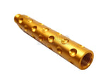 [SLONG] Aluminum extension barrel[Type A][-14mm CCW[117mm][GLD]