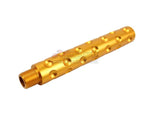 [SLONG] Aluminum extension barrel[Type A][-14mm CCW[117mm][GLD]