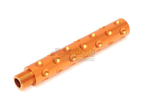[SLONG] Aluminum extension barrel[Type A][-14mm CCW[117mm][Orange Copper]