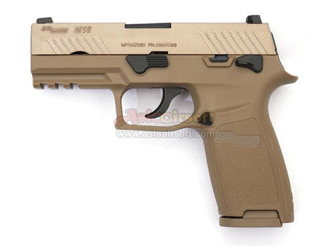 [AEG] F18 M320 US military Airsoft GBB Pistol[Tan][Full Marking]