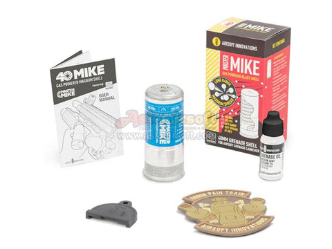 [Airsoft Innovations] Master Mike 40mm Airsoft Gas Powered Blast Grenade Shell