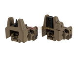 [APS] Rhino Flip-Up Sight Package W/Fiber Optic Inserts[Gen.2][Tan]