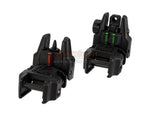 [APS] Rhino Flip-Up Sight Package W/Fiber Optic Inserts[Gen.2][BLK]