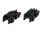 [APS] Rhino Flip-Up Sight Package W/Fiber Optic Inserts[Gen.2][BLK]