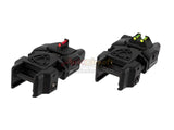 [APS] Rhino Flip-Up Sight Package W/Fiber Optic Inserts[Gen.2][BLK]
