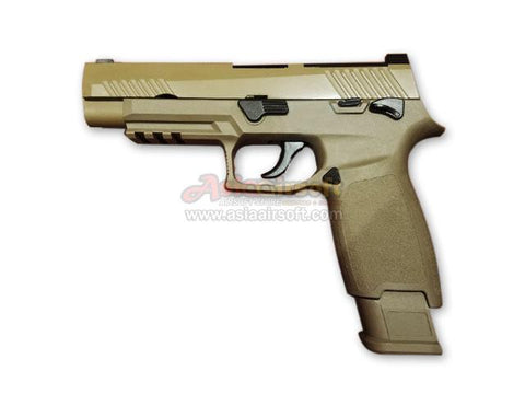 [AEG] F17 US military Airsoft GBB Pistol[Tan][No Marking]