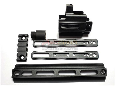 [Airsoft Artisan] SCAR M-LOK Adapter Kit Set[BK][For VFC/WE-Tech SCAR GBB Series]