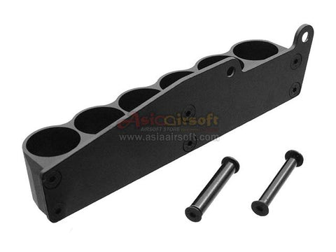 [Battleaxe] Shotgun Shell Holder Set[For Tokyo Marui/Golden Eagle M870][BLK]