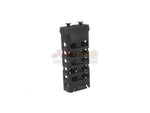 [5KU] Skeletonized CNC Machined Aluminium KeyMod Vertical Grip[Type A]