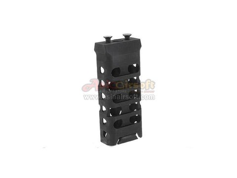 [5KU] Skeletonized CNC Machined Aluminium KeyMod Vertical Grip[Type A]