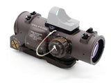 [Blackcat] Fully Function Elcan Style SpectorDr 1~4x Magnifier Scope[Mil Spec][Dark Brown]