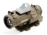 [Blackcat] Fully Function Elcan Style SpectorDr 1~4x Magnifier Scope[Mil Spec][Dark Brown]