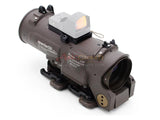 [Blackcat] Fully Function Elcan Style SpectorDr 1~4x Magnifier Scope[Mil Spec][Dark Brown]