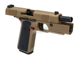 [EMG] Hudson??H9 Gas Blowback Airsoft Parallel Training Pistol[Top Gas Ver.][FDE]